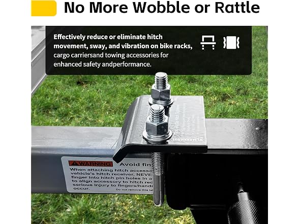 MaxxHaul Hitch Tightener Anti-Rattle