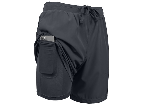 3Pk Asst Mens 2in1 Quick Dry Shorts w/Liner