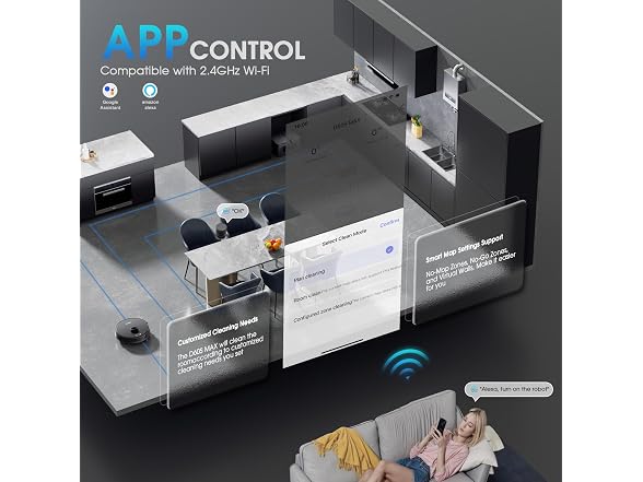 Robot Vacuum and Mop Combo