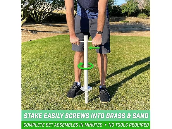 GoSports Backyard Tetherball Game