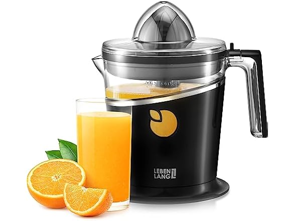 LEBENLANG Black Citrus Juicer