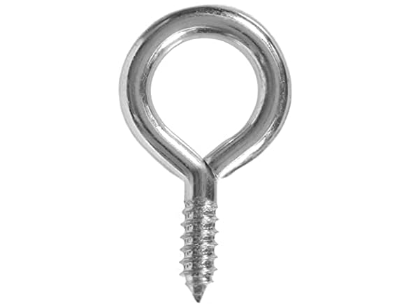 Small Screw Eye 1000Pk 9/16" Hooks
