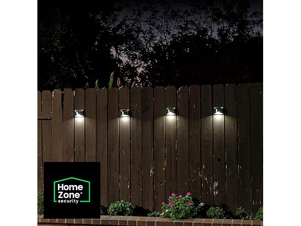 Home Zone Security Solar Wall Lights