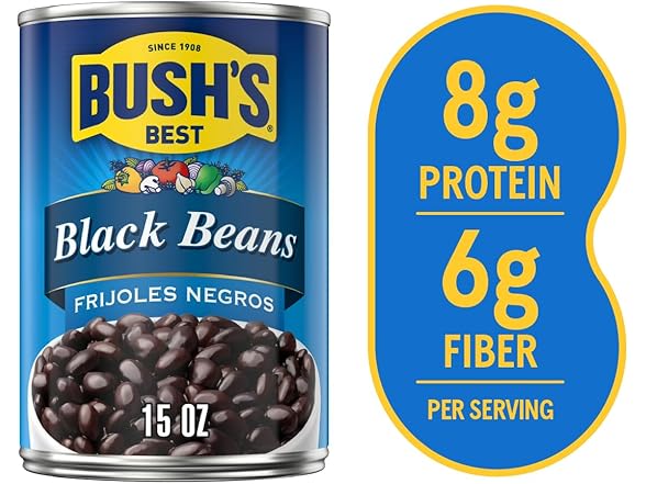 Bush's Canned Black Beans (Pack of 1)