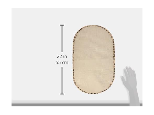Envision Home Taupe Microfiber Pet Bowl Mat