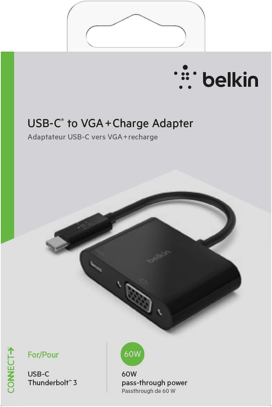 Belkin USB-C to VGA + Charge Adapter - Gallery 8