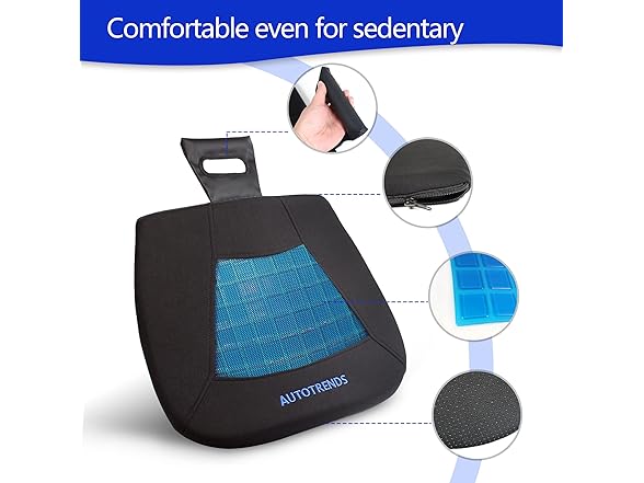 Auto Spare Hub AUTOTRENDS Gel Seat Cushion Cooling Cocc