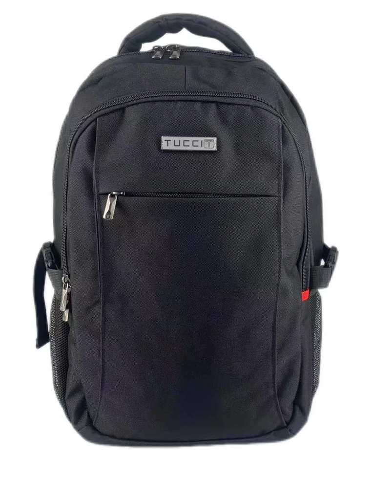 Tucci Italy T0564-18.11in-BLK TUCCI Italy Scout Backpack - Gallery 5