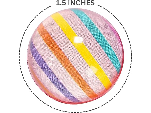 Dots & Stripes Bouncing Ball 12 Pieces