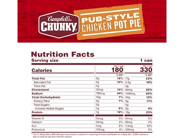 Campbell's | Chunky Chicken Pot Pie Soup