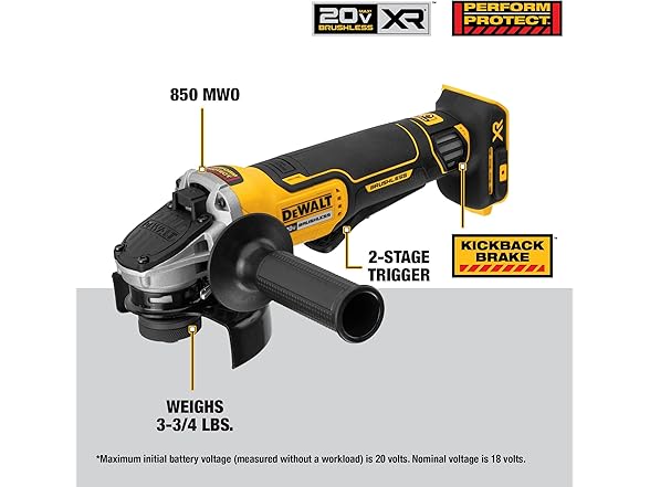 DEWALT DCG413B Brushless Grinder