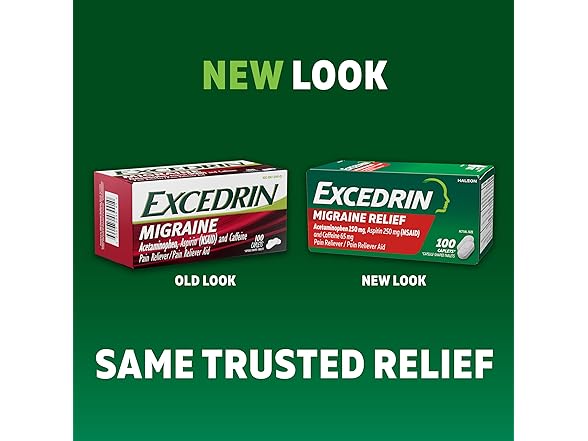 Excedrin Excedrin Migraine Caplets, 24ct