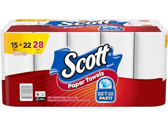 Scott Paper Towels, 15pk