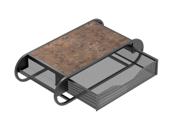 Coffee Pod Organizer Drawer with Wood Top