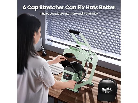 EENOUR B0CZMZC4BT hat press- Green