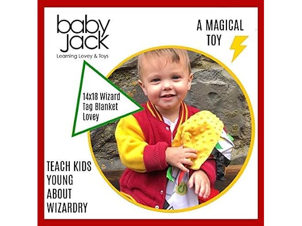 The Learning Lovey Baby Jack & Co 14x18”