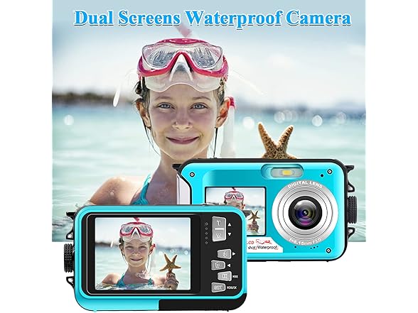 Kaisoon Tech Waterproof Camera Underwater