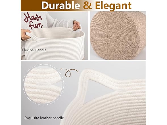 100L Large Laundry Basket Hamper