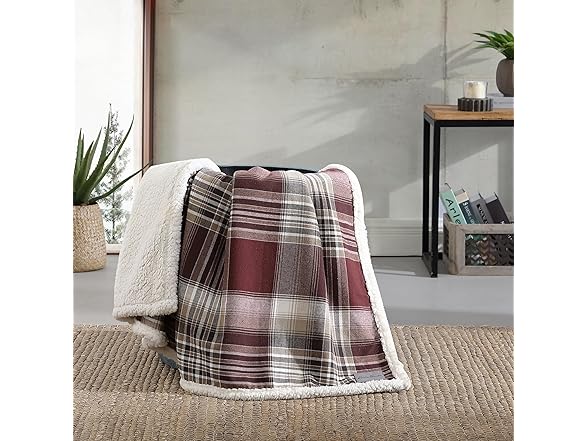 Eddie Bauer - Throw Blanket, Cotton Flan