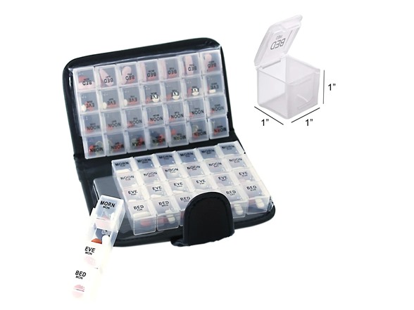 Smart Essentials 14-Day Pill Organizer