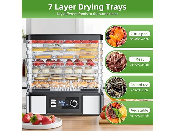 Food Dehydrator Machine Dryer