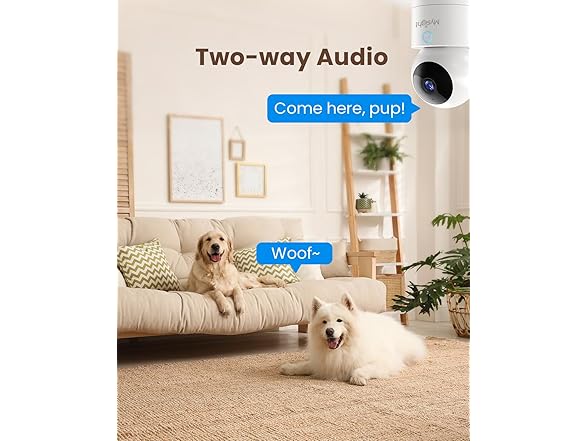 (2 Pack) Mysight 360° Pan/Tilt Security Camera | 2.4/5GHz