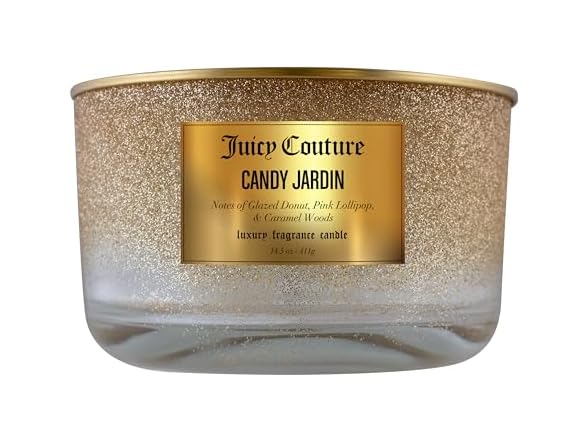 Candy Jardin Glitter Candle, 16.5 oz