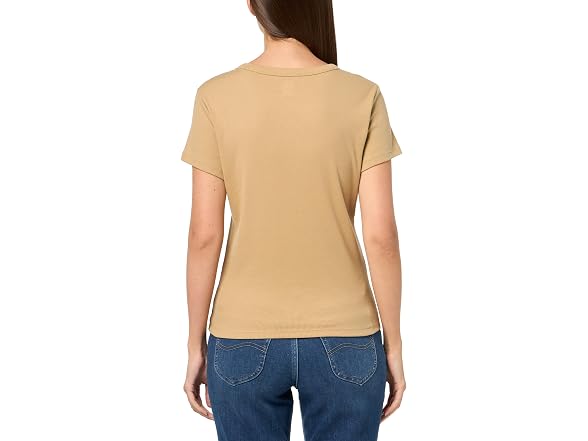 GAP Women Solid Rib Knit Top