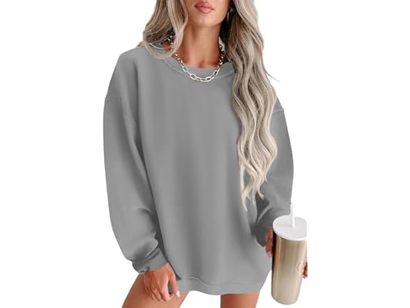 Women’s Oversized Crewneck Sweatshirt