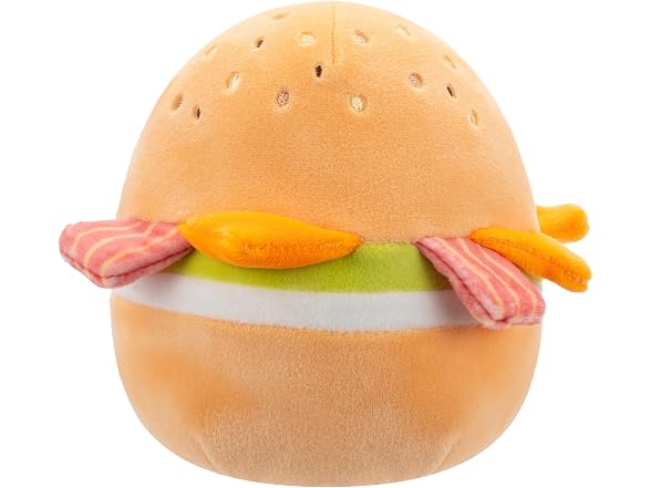 Squishmallows Original 5-Inch Geronimo Breakfast Bagel