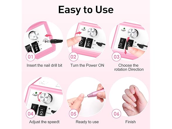 20000RPM Electric Nail Drill Professional