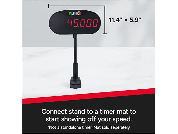 Rubik's Cube Timer Stand for Speedcubing