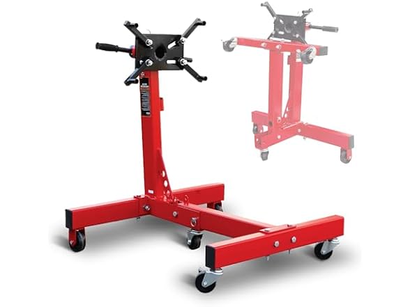 BIG RED BIG RED Steel Rotating Engine Motor Stan