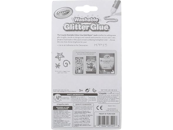 Crayola Washable Glitter Glue