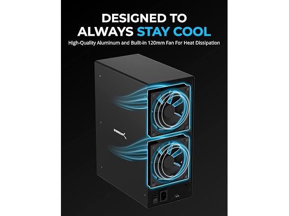 10-Bay USB-C 10Gbps 3.5in SATA Hard Drive Dock