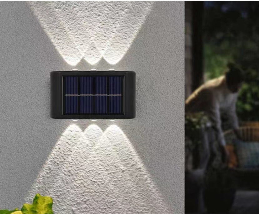 4-Pack Solar Wall Light Sconces - Gallery 8
