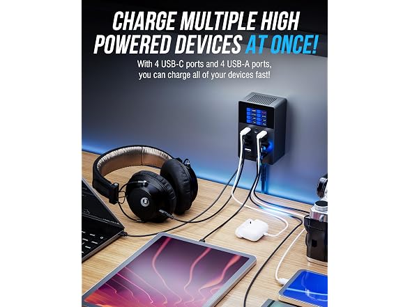 SABRENT VOLTIK 8-Port Charging Station