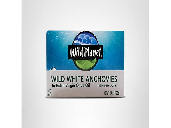 Wild Planet WIld White Anchovies 4.4 Oz