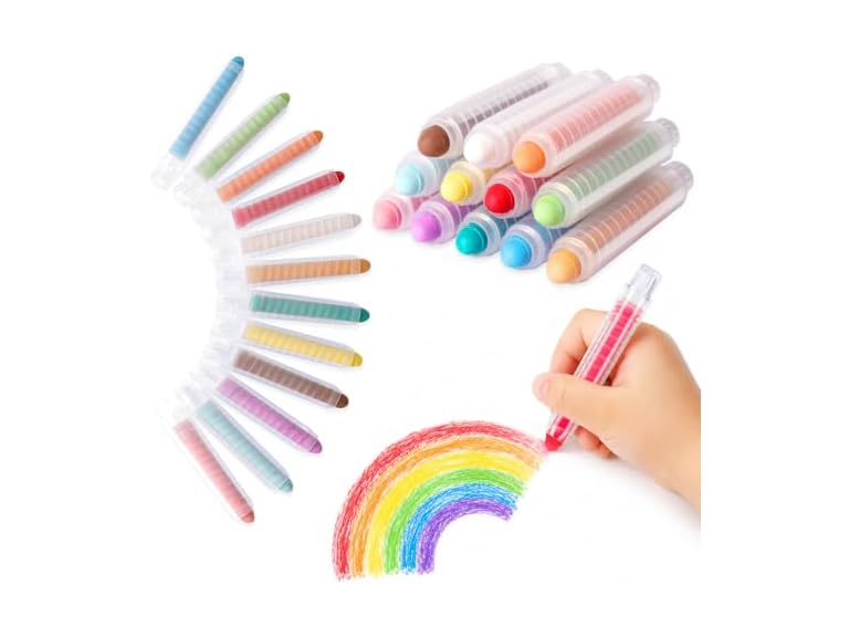 JustRed Dustless Chalk for Kids