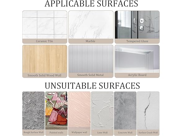 Uten Adhesive Hooks for Hanging 10 Pack, Clear