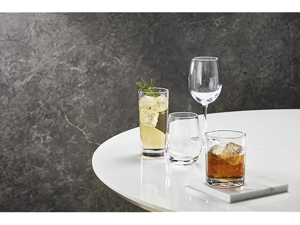 Oneida  5 Oclock Hiball Glasses, Set Of 4