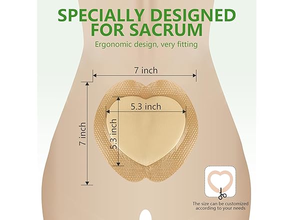 kastormed Sacral Foam Dressing