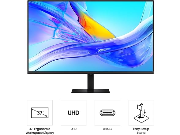 (NEW) Samsung 37” ViewFinity S8 (S80UD) 4K UHD HDR10 Monitor