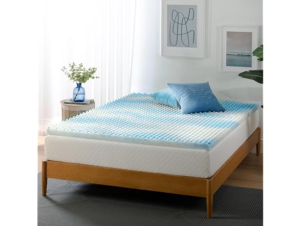 ZINUS 2 Inch Memory Foam Mattress Topper