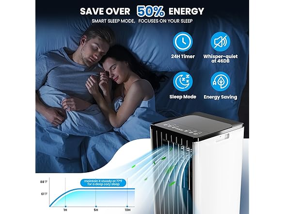 Takywep 8000 BTU Portable Air Conditioner