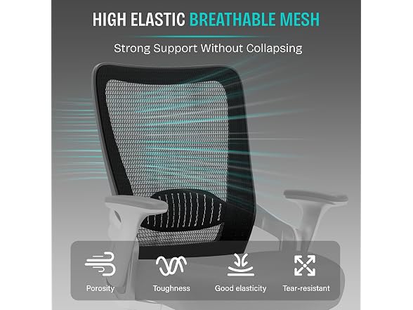 Office Chair, Ergonomic Computer Desk