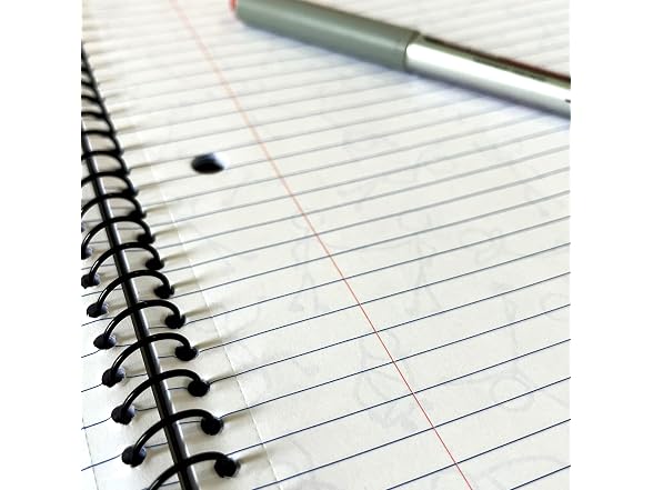 DoodleWrite Wide Ruled Spiral Notebooks