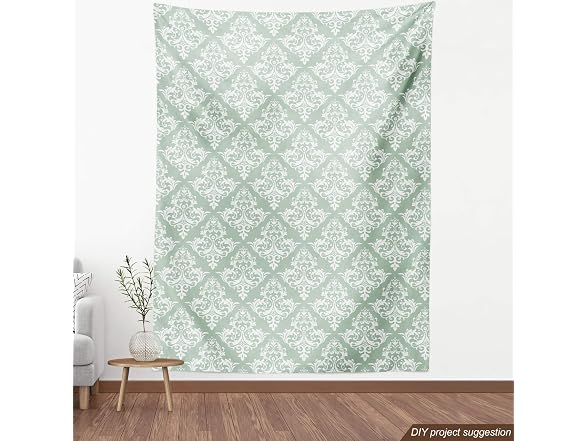 Ambesonne Damask Fabric by The Yard,