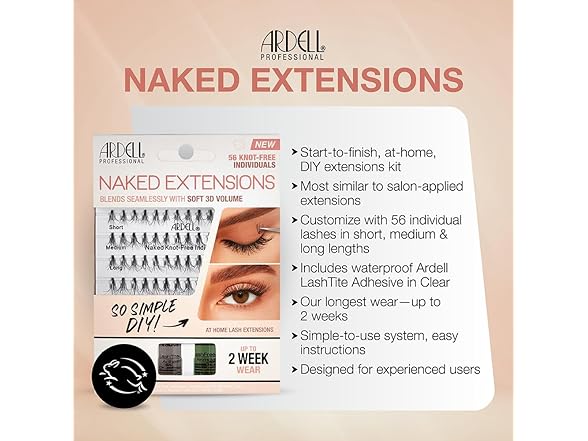 Ardell Naked Eyelash Extensions Kit