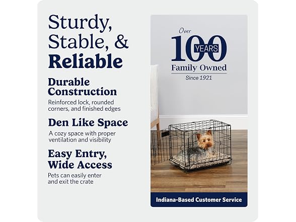 Midwest 18-Inch Double Door iCrate, for Tiny Breeds